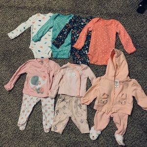 Baby girl clothes (NEWBORN)